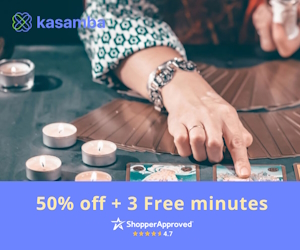 Kasamba - 3 FREE minutes with 3 advisors!